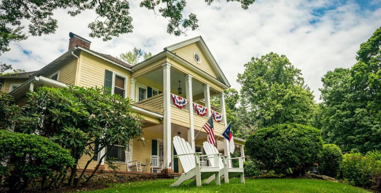 The Yellow House On Plott Creek Waynesville Εξωτερικό φωτογραφία